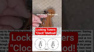Fender's Clock Method for Locking Tuners Setup!🤯
