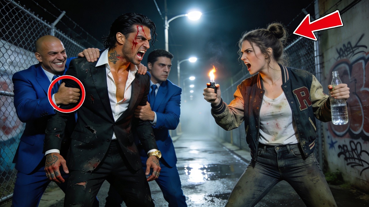 Twelve Men Cornered A Mafia Boss In An Alley — A Homeless Woman Saved Him With Her Lighter And...