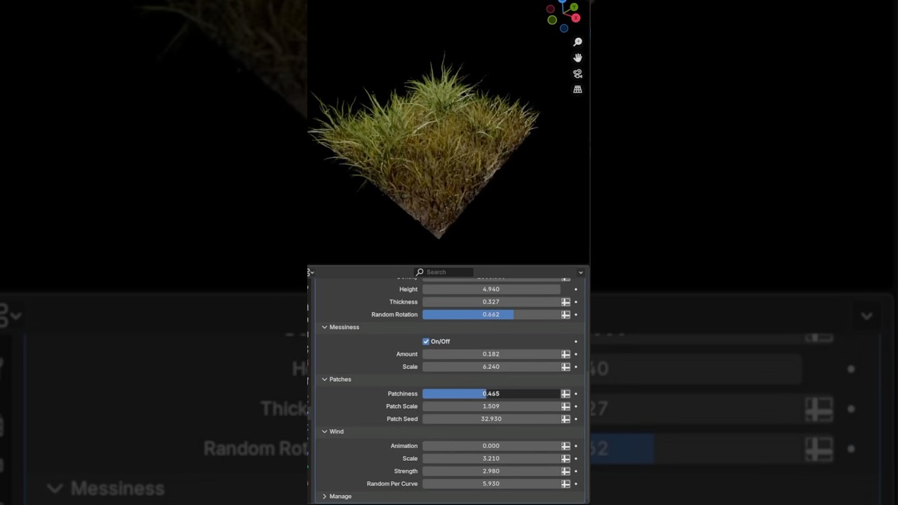 ПОЛУЧИТЕ РЕАЛИСТИЧНУЮ траву с помощью узлов геометрии