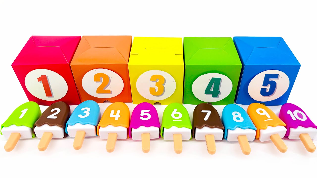 BEST Toy Learning Educational Video for Toddlers! Kids Learn to Count 1-10 and Colors!