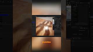 Create Realistic Puddles On Any Surface! #UE5 #VertexPaint #MaterialArt #Shaders #GameArt Update