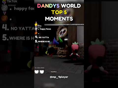 Top 5 Moments #90 | Dandy’s World #roblox #dandysworld #dandysworldroblox #dandysworldmeme