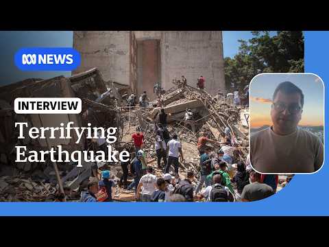 Journalist describes terrifying moment deadly quake hits Colombia | ABC NEWS