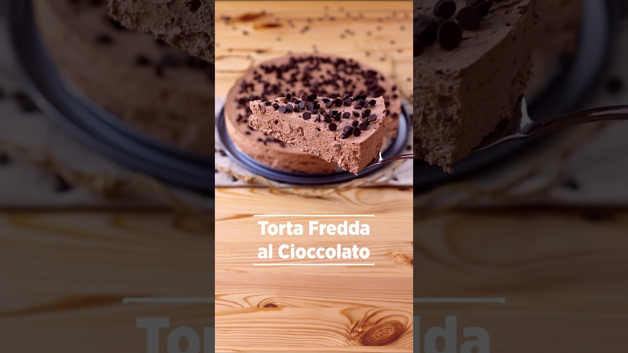 TORTA FREDDA AL CIOCCOLATO Ricetta Facile - Buon'Idea 