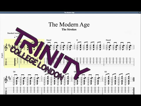 The Modern Age (2012 syllabus) Trinity Grade 2 Guitar