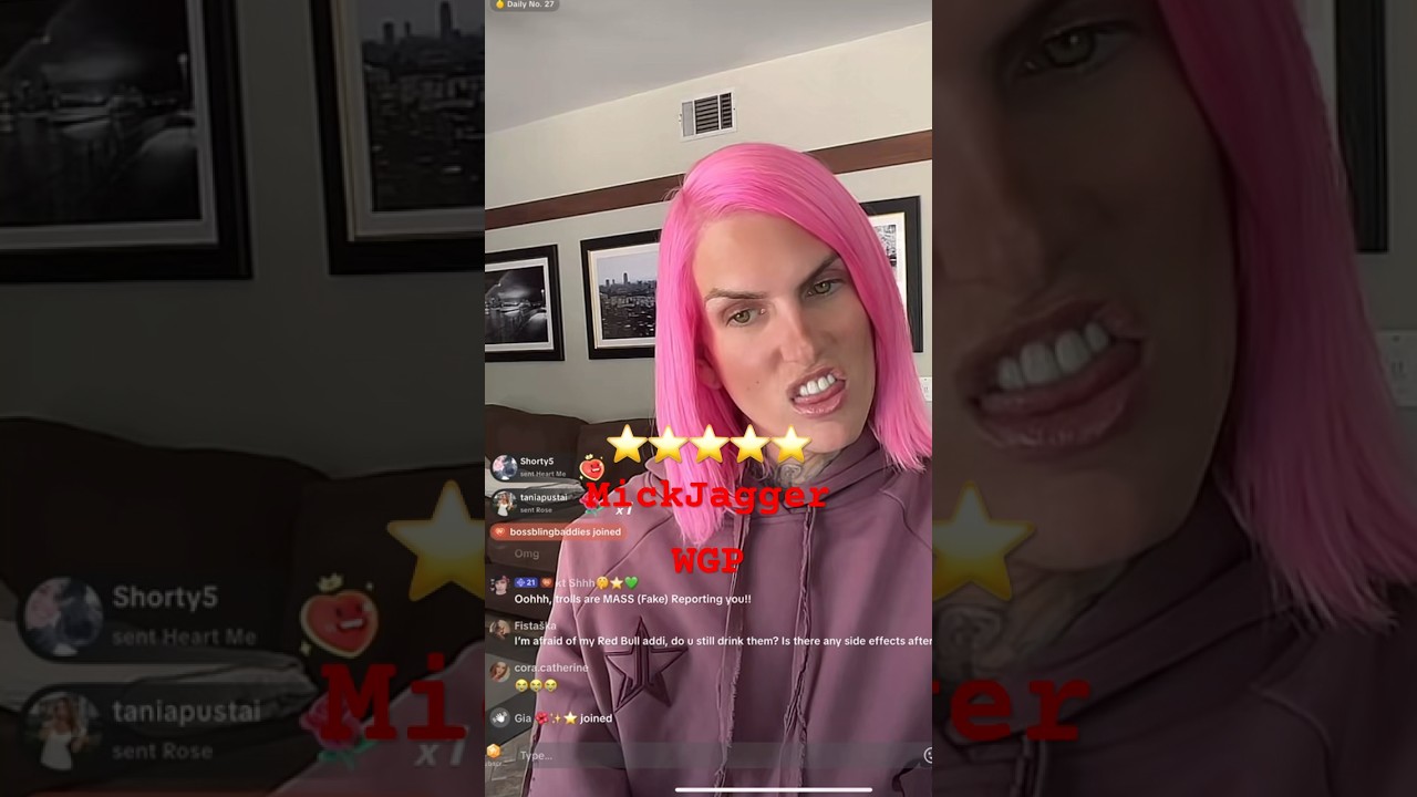 Джеффри получает предупреждение в TikTok..