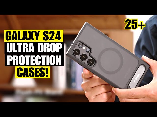 25+ Must have Galaxy S24 Ultra Drop Protection Cases 2024!🔥🔥👌  Magsafe/Rugged/Clear/Protective ETC✓ 
