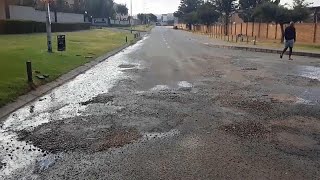Afrique du Sud : les routes de Gauteng se dégradent de plus en plus