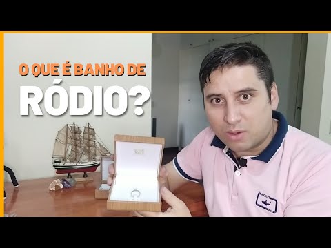 Vídeo: O que é prata banhada a ródio?