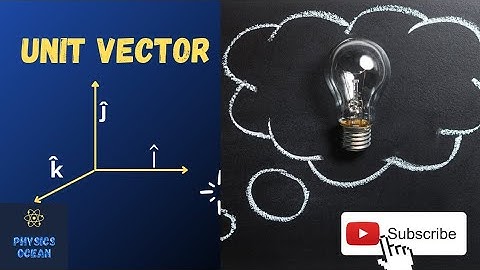 🛑Unit Vector & types of Unit vector for class 11 in Bengali