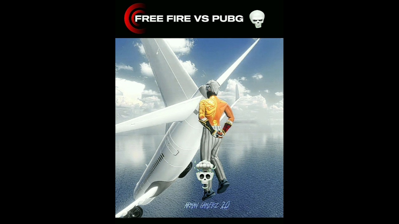 Free Fire vs Pubg Fight ☠️🤯 part 2 