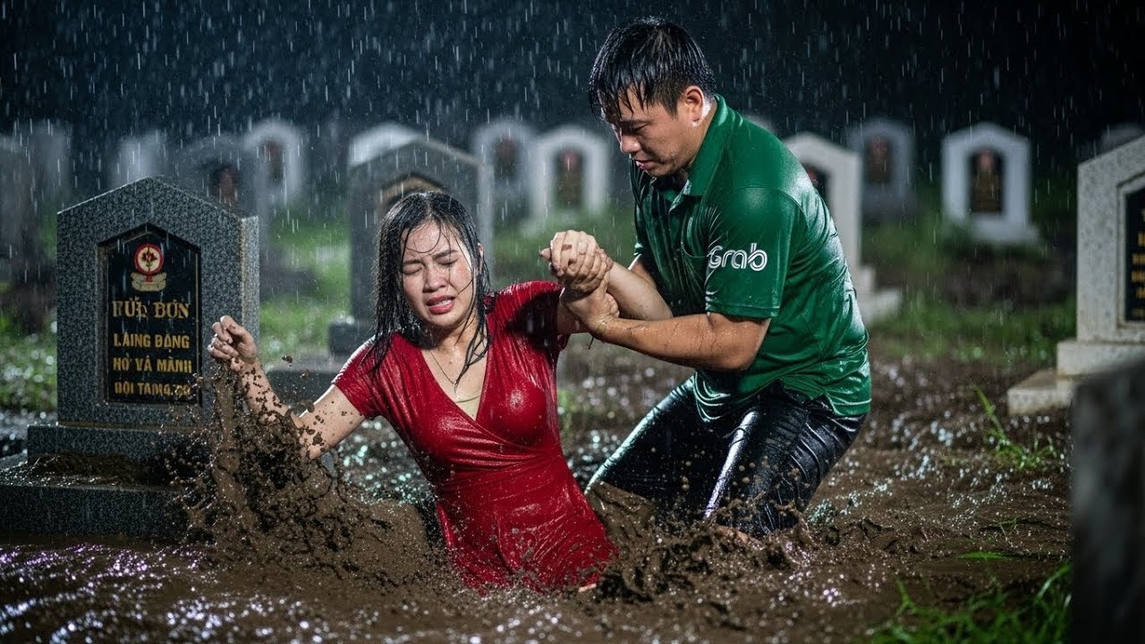 Anh Xe Ôm Bị Vợ Đuổi Ra Khỏi Nhà, Anh Ra Nghĩa Trang Vô Tình Cứu Nữ Tỷ Phú Đang Nằm Thoi Thóp