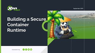 Building a Secure Container Runtime