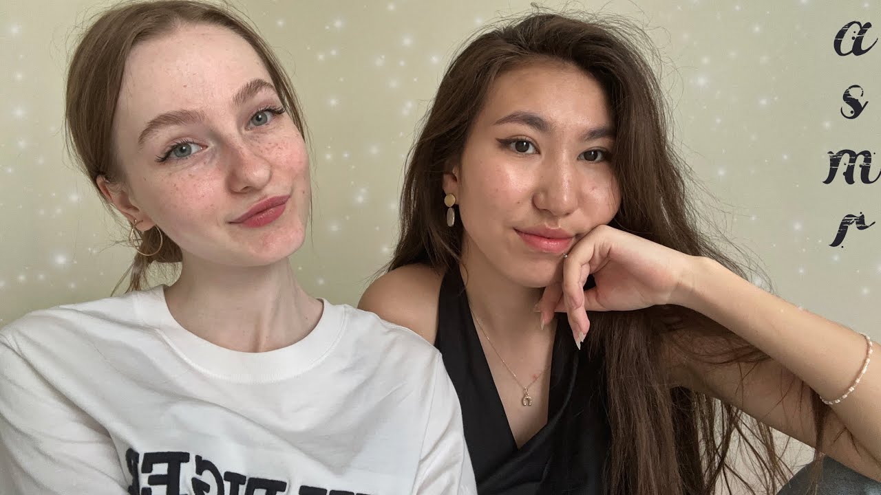 ☀︎ ASMR моя подруга Гульзада пробует асмр☀︎ очень мурашечно ☀