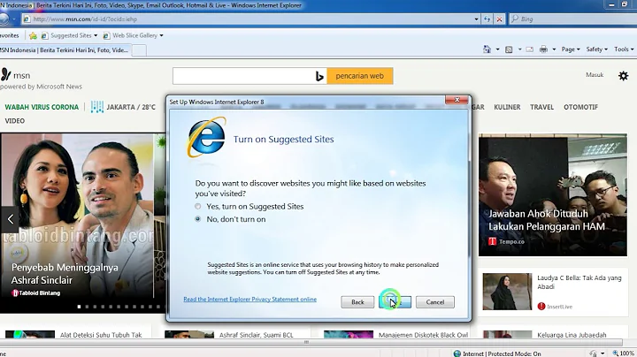 panduan reset IE 8 ( Internet Explorer 8 )