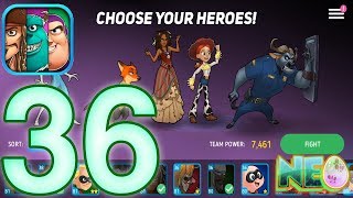 Disney Heroes: Battle Mode Gameplay Walkthrough Part 36 - My New Team! (iOS, Android) screenshot 4