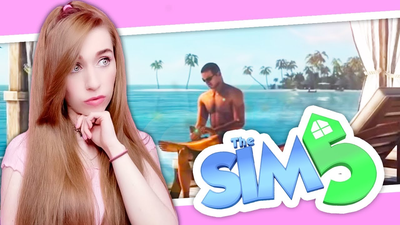 REACTING TO NEW SIMS 5 TRAILERS😳🤔