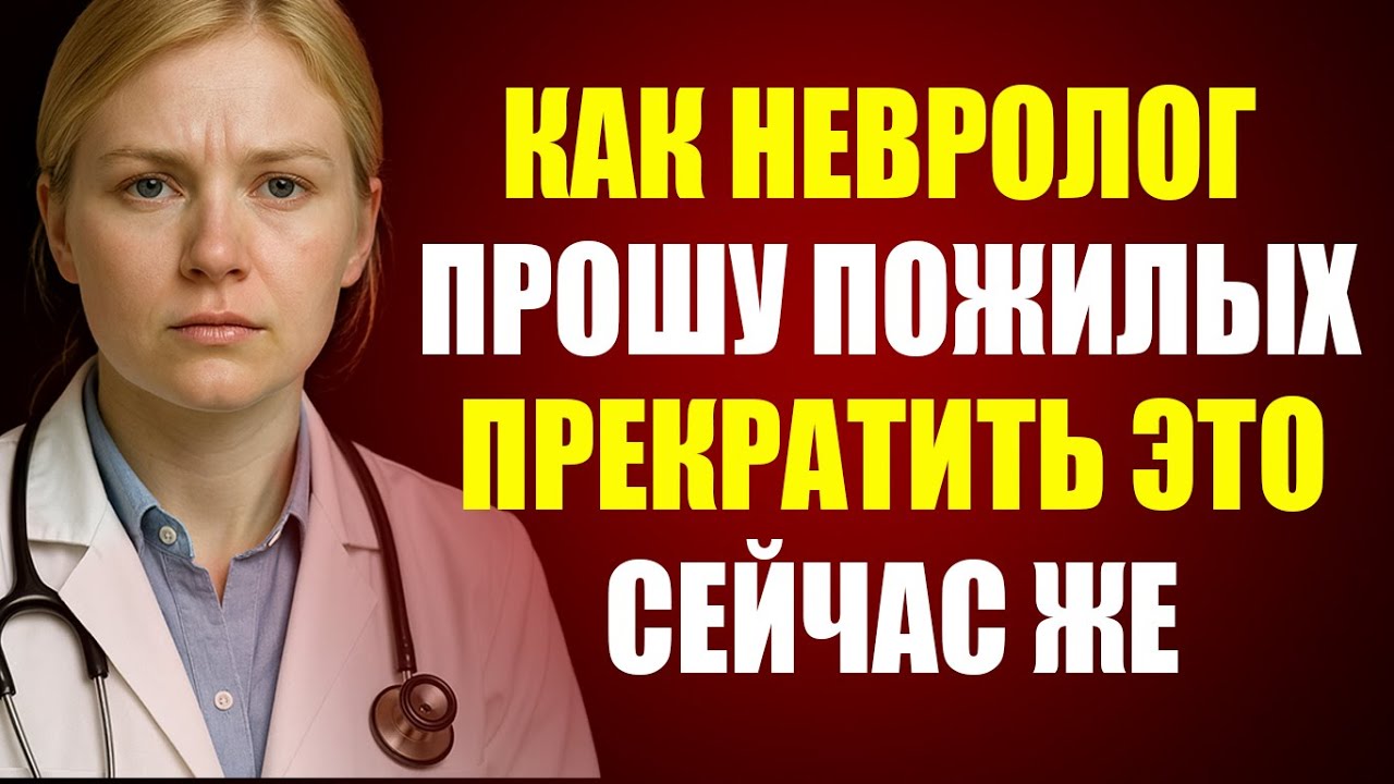 Как НЕВРОЛОГ, я УМОЛЯЮ: прекратите ЭТУ ЕЖЕДНЕВНУЮ ПРИВЫЧКУ — она вызывает ИНСУЛЬТ