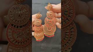 beautiful long earring design 🤩 #poonamkipasand #jewellery #earringsdesign #shorts