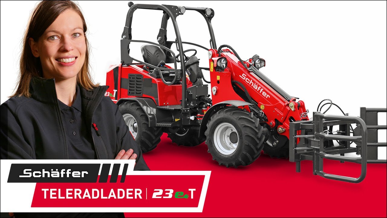 Schäffer Elektro-Teleradlader 23e T – Walk-around DE