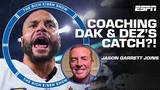 Jason Garrett on coaching Dak & the Cowboys + Dez Bryant catch CONTROVERSY 🏈 | The Rich Eisen Show