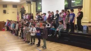 Sean - first grade winter recital 2017 song #3