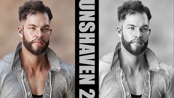 UNSHAVEN 2 FOR G2M in action Iray & 3Delight