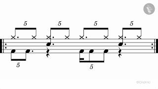 Quintuplet Swing Drum Beats 🥁
