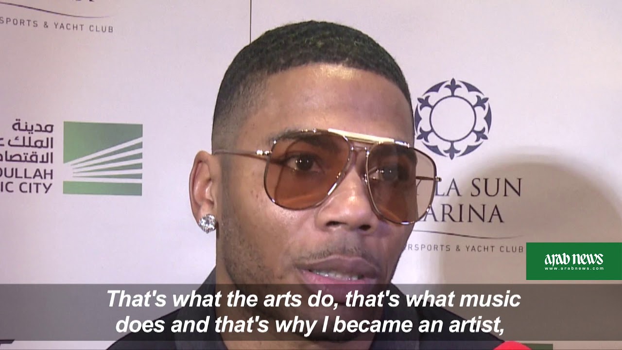 Saudi Sa Rapper Pics US rapper Nelly gives men-only concert in Saudi Arabia - YouTube