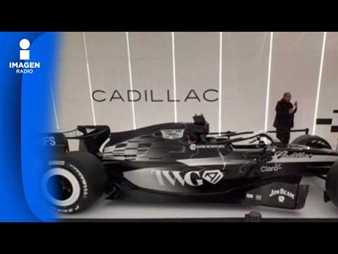 General Motors exhibe monoplaza de Cadillac F1 previo a Gran Premio