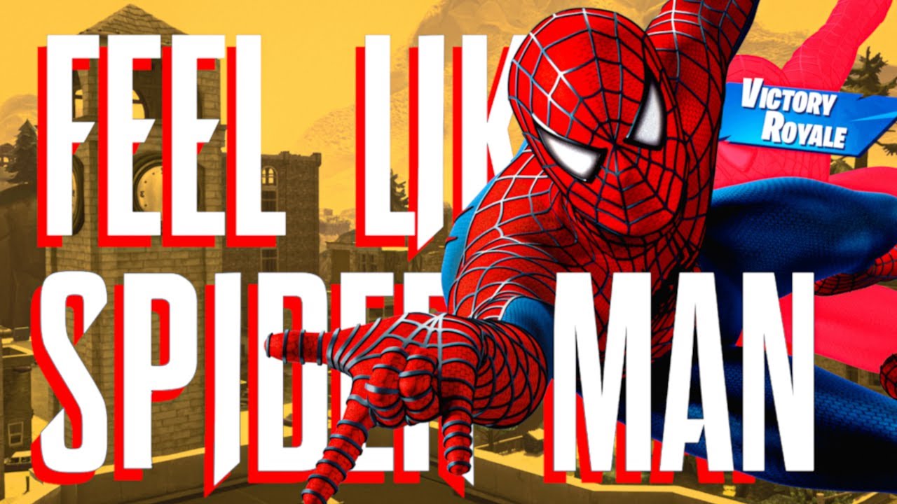 Fortnite really makes you FEEL like Spider-Man - YouTube
