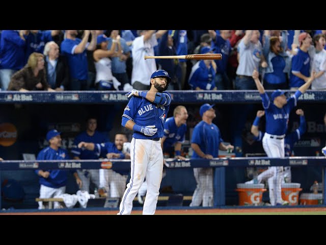 Jose Bautista hammers go-ahead three-run shot in ALDS Game 5, delivers epic  bat flip 