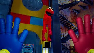 Buggy Wuggy But Its Elmo  Poppy Playtime  Huggy Wuggy Mod