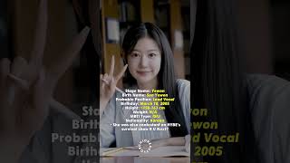 Introducing The New Members Of Fifty Fifty fypshortsbtsblackpinktwicetxtseventeenfiftyfifty