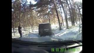 9 марта 2013. Курумоч. Дергаю ГАЛа на Land Cruiser 72