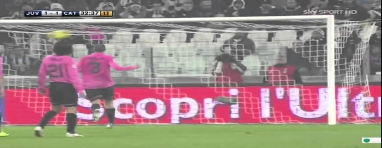 Juventus - Catania 3-1 (18.02.2012) 5a Ritorno Serie A (Ampia Sintesi).