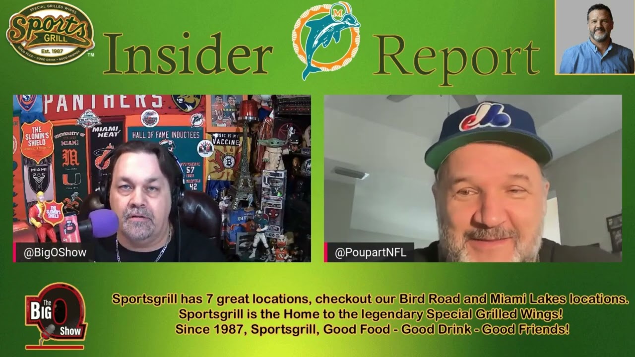 The Sports Grill Miami Dolphins Insiders Report w/ Alain Poupart 03 14 2022