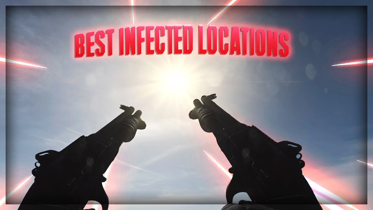 Modern Warfare *Best* Infected Locations (High Ledges, Hiding spots, Glitches and more)