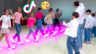Tuzelity Shuffle 😎⭐️ Neon Mode 😱💥 Tuzelity Dance Challenge 2024
