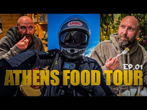Motovlog για φαγητό και ποτό στην Αθήνα