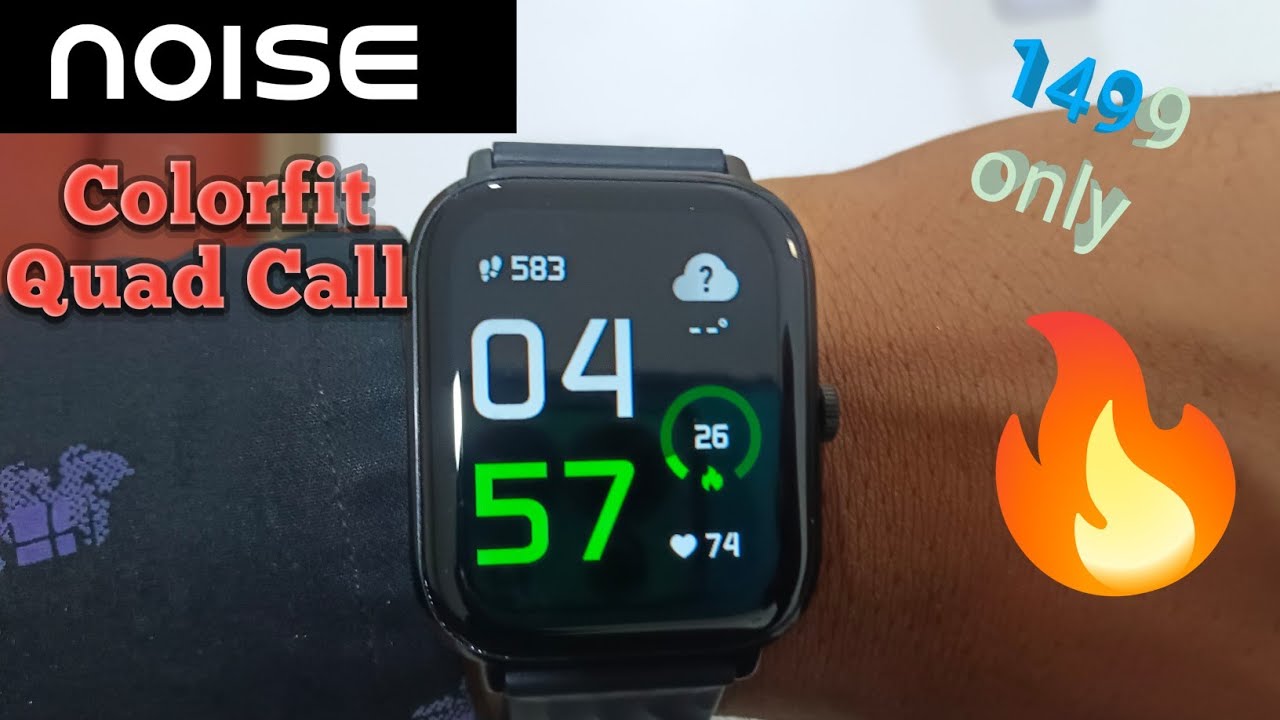 Noise Colorfit Quad Call Bluetooth Calling Smart Watch Unboxing And Review 🔥🔥🔥