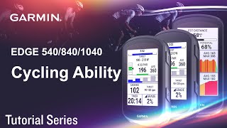 Tutorial Edge Series Cycling Ability
