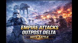 Galactic Empire ATTACK on Hoth Outpost Delta! | Battlefront 2