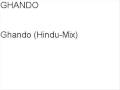 GHANDO Ghando Hindu Mix