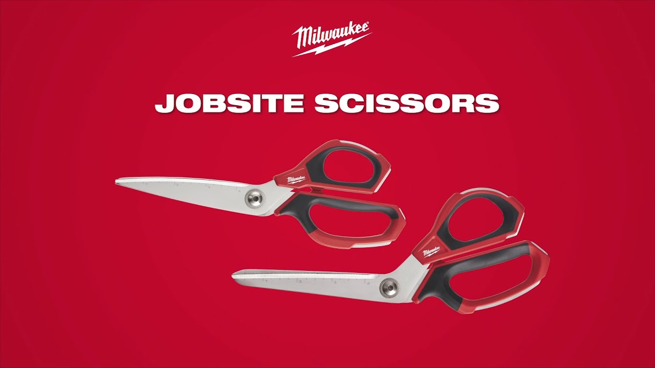 Milwaukee Updated the Look of Their Jobsite Scissors