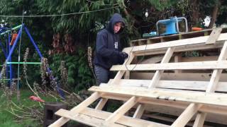 MINI MEGA RAMP IN BACK GARDEN! - GGHQ