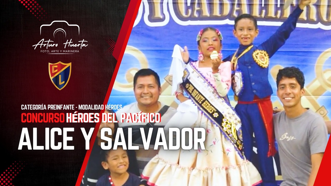 ALICE PAULINO Y SALVADOR VITELLA | CAMPEONES MODALIDAD HÉROES CATEGORÍA  PREINFANTE