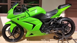 Ninja 250 Karbu Hijau Original