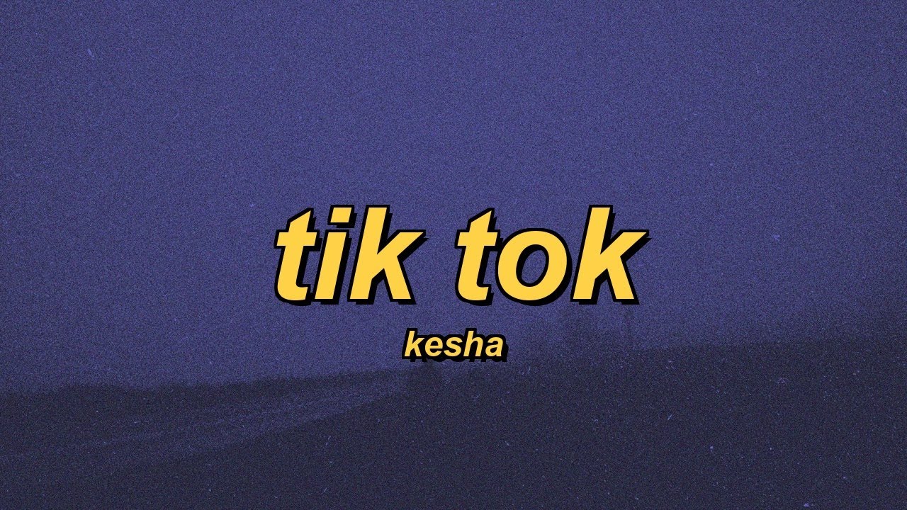 Kesha - TiK ToK (slowed + reverb + lyrics)