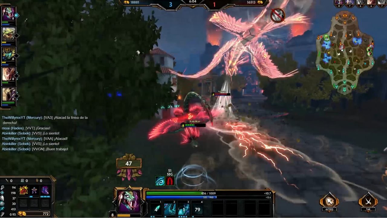 SMITE - KUKULKAN - MID (VIENTOS MORTALES) - YouTube